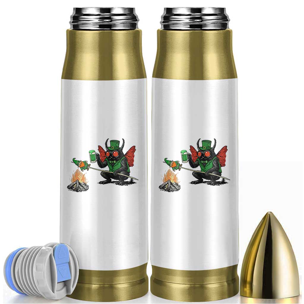 Funny Cryptid Mothman Bullet Tumbler St Patricks Day Gift