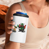 Funny Cryptid Mothman 4 in 1 Can Cooler Tumbler St Patricks Day Gift