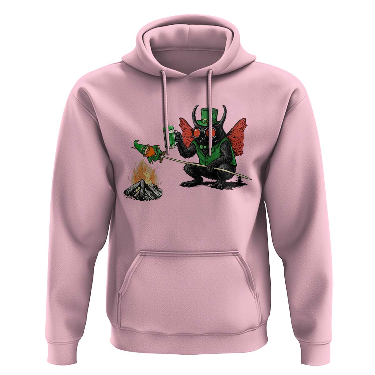 Funny Cryptid Mothman Hoodie St Patricks Day Gift