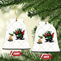 Funny Cryptid Mothman Ceramic Ornament St Patricks Day Gift