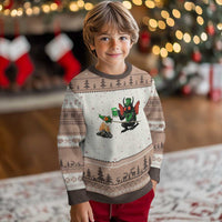 Funny Cryptid Mothman Ugly Christmas Sweater St Patricks Day Gift