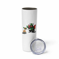 Funny Cryptid Mothman Skinny Tumbler St Patricks Day Gift