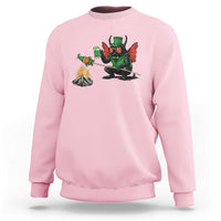 Funny Cryptid Mothman Sweatshirt St Patricks Day Gift
