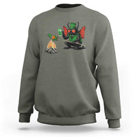 Funny Cryptid Mothman Sweatshirt St Patricks Day Gift