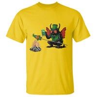 Funny Cryptid Mothman T Shirt St Patricks Day Gift