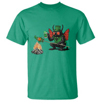 Funny Cryptid Mothman T Shirt St Patricks Day Gift
