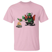 Funny Cryptid Mothman T Shirt St Patricks Day Gift