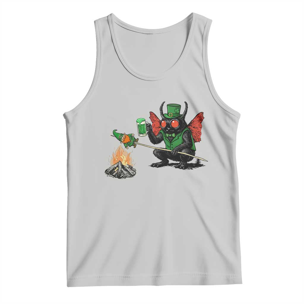 Funny Cryptid Mothman Tank Top St Patricks Day Gift