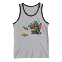 Funny Cryptid Mothman Tank Top St Patricks Day Gift