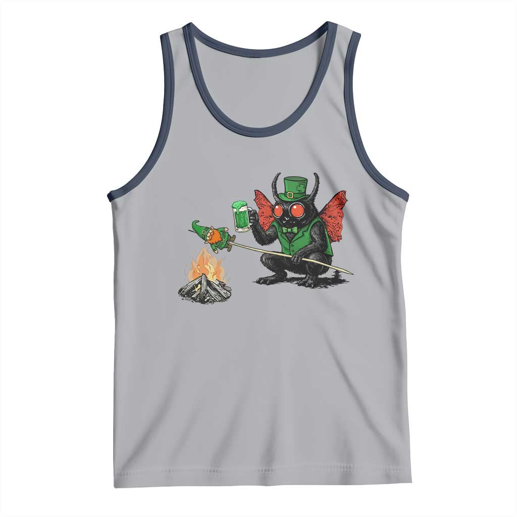 Funny Cryptid Mothman Tank Top St Patricks Day Gift