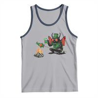 Funny Cryptid Mothman Tank Top St Patricks Day Gift