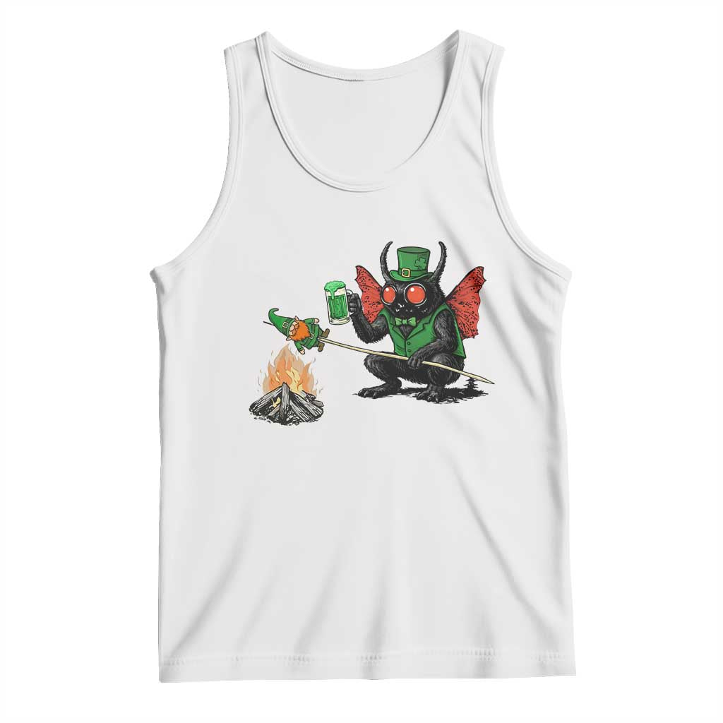 Funny Cryptid Mothman Tank Top St Patricks Day Gift