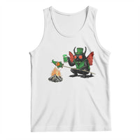 Funny Cryptid Mothman Tank Top St Patricks Day Gift