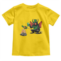 Funny Cryptid Mothman Toddler T Shirt St Patricks Day Gift
