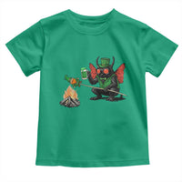 Funny Cryptid Mothman Toddler T Shirt St Patricks Day Gift
