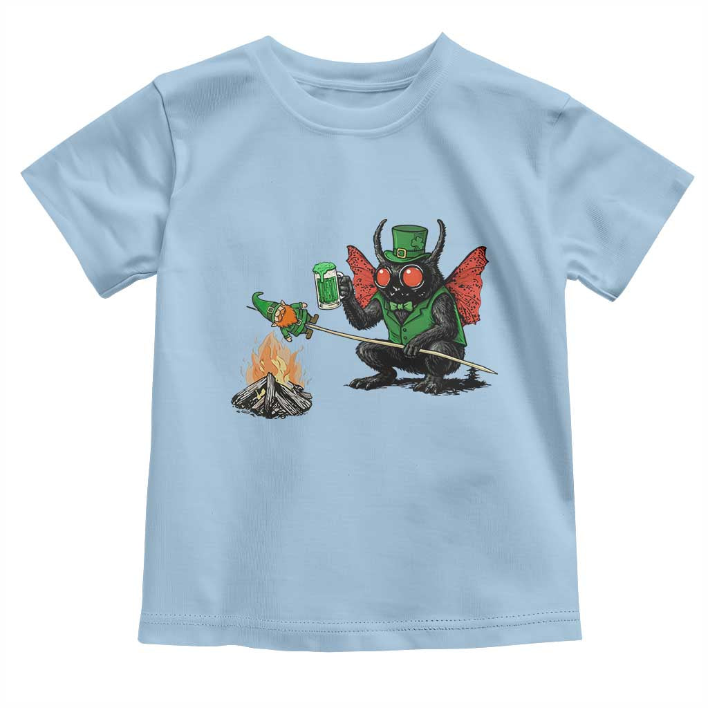 Funny Cryptid Mothman Toddler T Shirt St Patricks Day Gift
