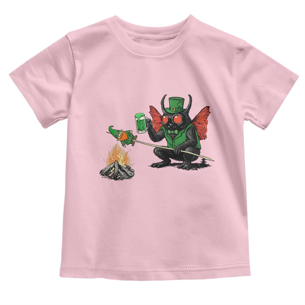 Funny Cryptid Mothman Toddler T Shirt St Patricks Day Gift
