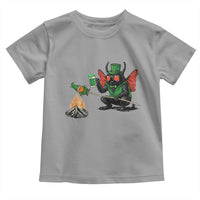 Funny Cryptid Mothman Toddler T Shirt St Patricks Day Gift