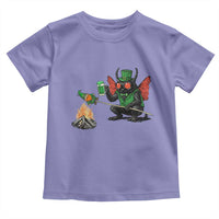Funny Cryptid Mothman Toddler T Shirt St Patricks Day Gift