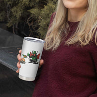 Funny Cryptid Mothman Tumbler Cup St Patricks Day Gift