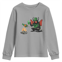 Funny Cryptid Mothman Youth Sweatshirt St Patricks Day Gift