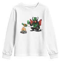 Funny Cryptid Mothman Youth Sweatshirt St Patricks Day Gift