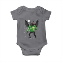 Funny Mothman St Patricks Day Baby Onesie Gift For Cryptid Lovers
