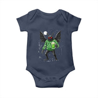 Funny Mothman St Patricks Day Baby Onesie Gift For Cryptid Lovers