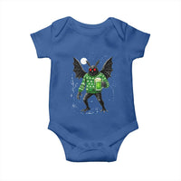 Funny Mothman St Patricks Day Baby Onesie Gift For Cryptid Lovers