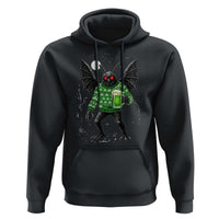 Funny Mothman St Patricks Day Hoodie Gift For Cryptid Lovers