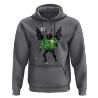 Funny Mothman St Patricks Day Hoodie Gift For Cryptid Lovers