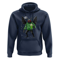 Funny Mothman St Patricks Day Hoodie Gift For Cryptid Lovers