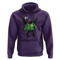 Funny Mothman St Patricks Day Hoodie Gift For Cryptid Lovers