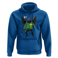 Funny Mothman St Patricks Day Hoodie Gift For Cryptid Lovers