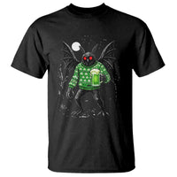 Funny Mothman St Patricks Day T Shirt Gift For Cryptid Lovers