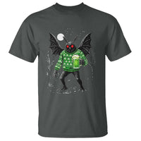 Funny Mothman St Patricks Day T Shirt Gift For Cryptid Lovers