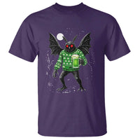 Funny Mothman St Patricks Day T Shirt Gift For Cryptid Lovers