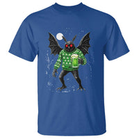 Funny Mothman St Patricks Day T Shirt Gift For Cryptid Lovers