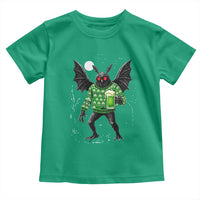 Funny Mothman St Patricks Day Toddler T Shirt Gift For Cryptid Lovers