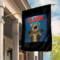 Funny Claws Cat Garden Flag Horror Movie Parody - Wonder Print Shop