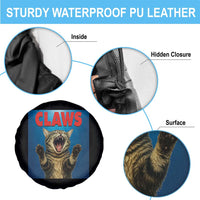 Funny Claws Cat Spare Tire Cover Horror Movie Parody - Wonder Print Shop