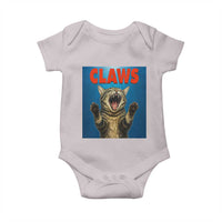 Funny Claws Cat Baby Onesie Horror Movie Parody - Wonder Print Shop