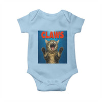 Funny Claws Cat Baby Onesie Horror Movie Parody - Wonder Print Shop