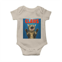 Funny Claws Cat Baby Onesie Horror Movie Parody - Wonder Print Shop