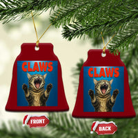 Funny Claws Cat Ceramic Ornament Horror Movie Parody - Wonder Print Shop