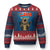 Funny Claws Cat Ugly Christmas Sweater Horror Movie Parody - Wonder Print Shop