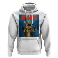 Funny Claws Cat Hoodie Horror Movie Parody - Wonder Print Shop