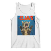 Funny Claws Cat Tank Top Horror Movie Parody - Wonder Print Shop