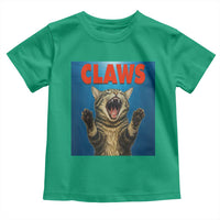 Funny Claws Cat Toddler T Shirt Horror Movie Parody - Wonder Print Shop