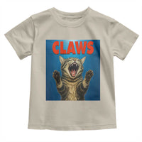 Funny Claws Cat Toddler T Shirt Horror Movie Parody - Wonder Print Shop